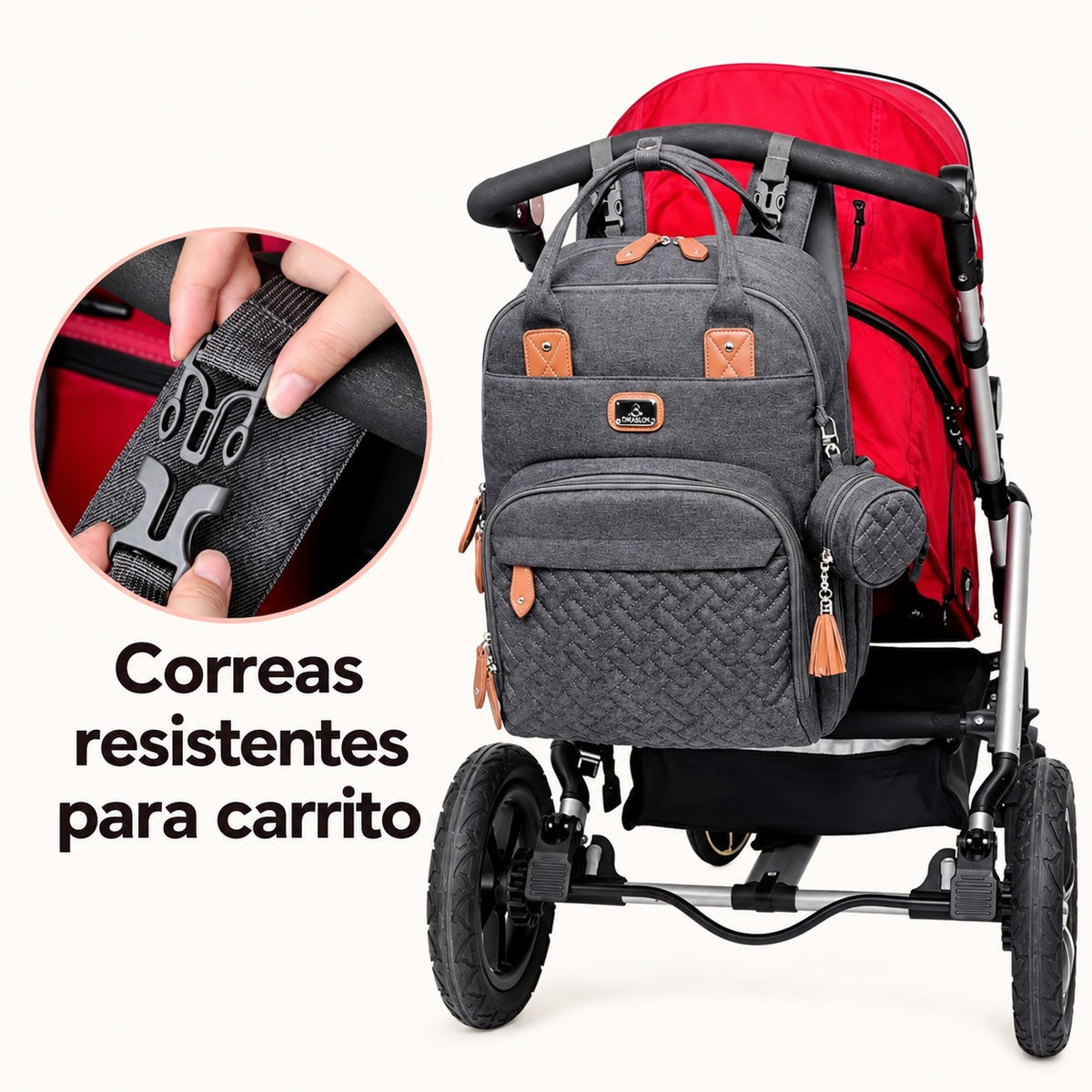 Mochila Con Cuna Plegable